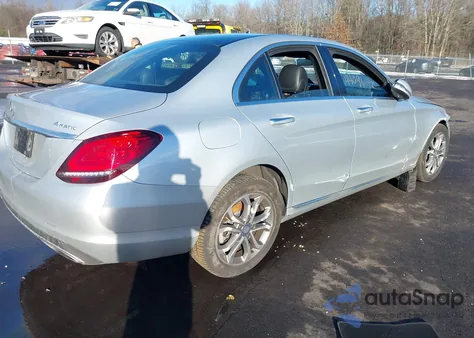 2019 Mercedes-Benz C 300 4Matic из США, поврежденный, VIN 55SWF8EB2KU290598